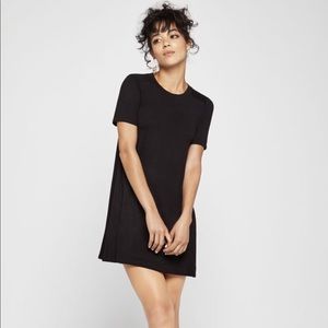 Black tee-shirt dress
